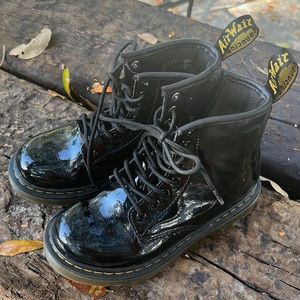 Toddler Dr. Martens patent leather